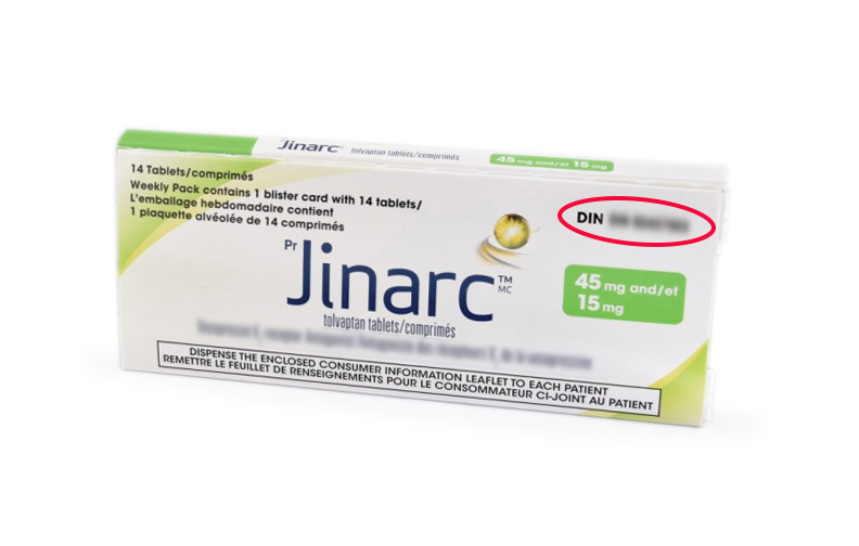 IMAGE OF JINARC PACKAGING WITH BLURRED-OUT DIN