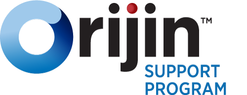 ORIJINᵀᴹ Support Program logo